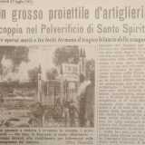 Il giorno dopo la Gazzetta del Mezzogiorno si interrog� sulle cause dell�incidente. Il proiettile d�artiglieria non era arrivato gi� disinnescato, contrariamente alle attese, oppure il disinnesco era avvenuto senza adottare le necessarie precauzioni?